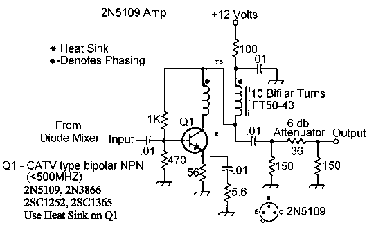 Post Mixer Amplifier