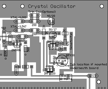 Crystal Oscillator Board